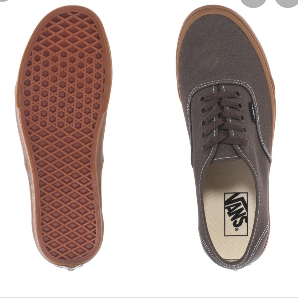 NWT Vans Authentic Gum Canteen sz 8M/ 9.5W